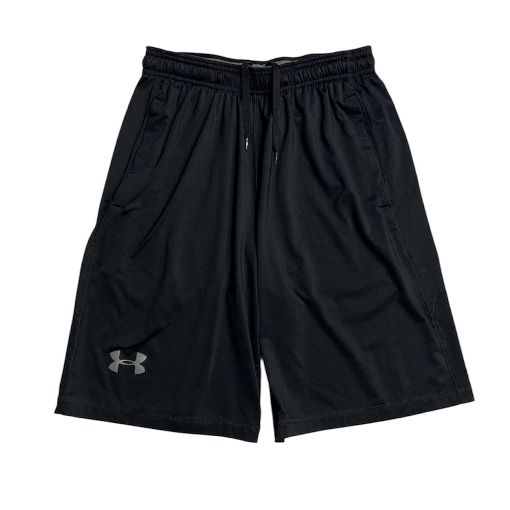 Under Armour Black Athletic Shorts Moisture-Wicking Comfort